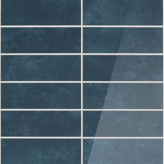 selbstklebende Wandfliese Premium Stacked Tiles deep blue small image number null